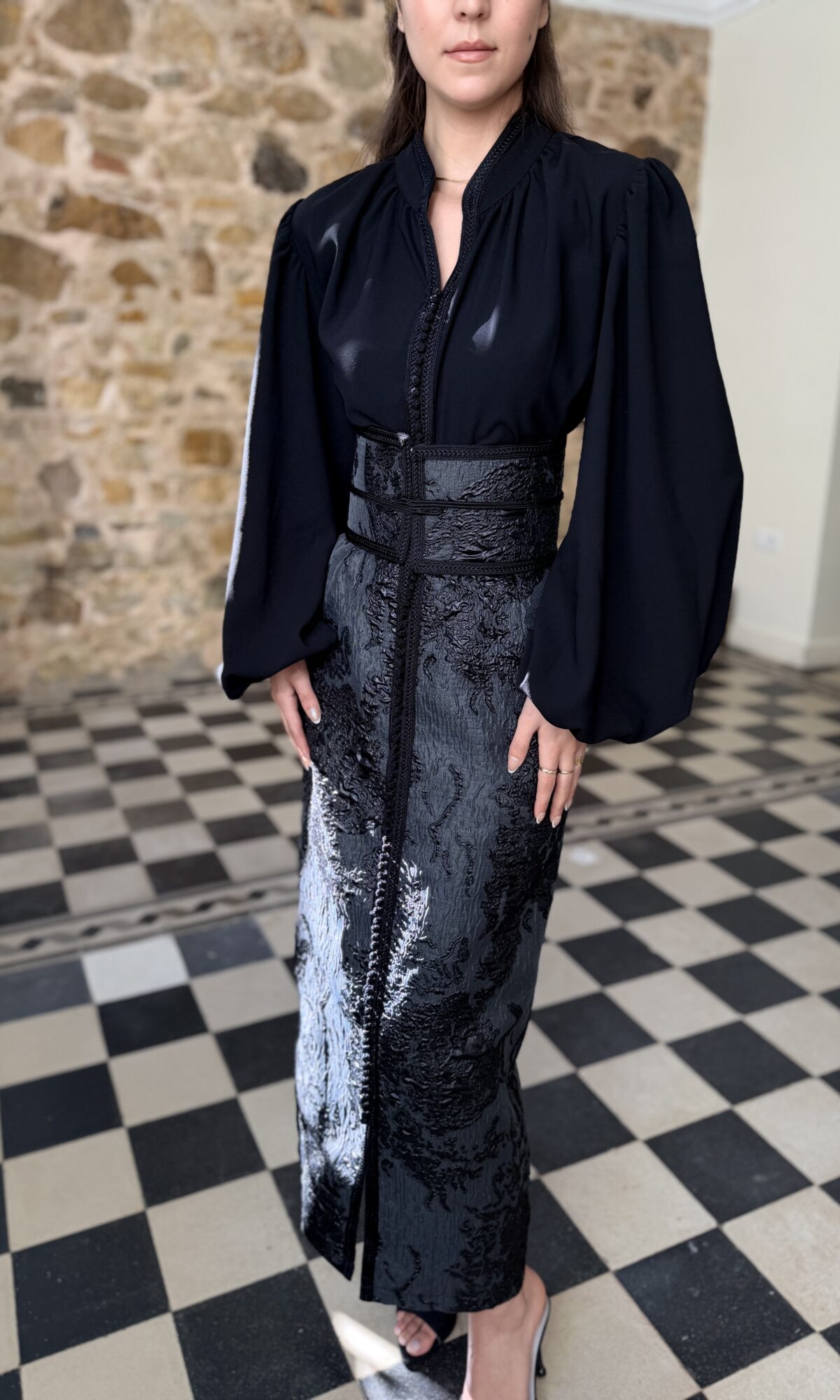 BROCANZA BLACK bouffi